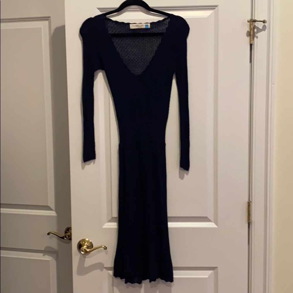 Sparrow knit dress navy